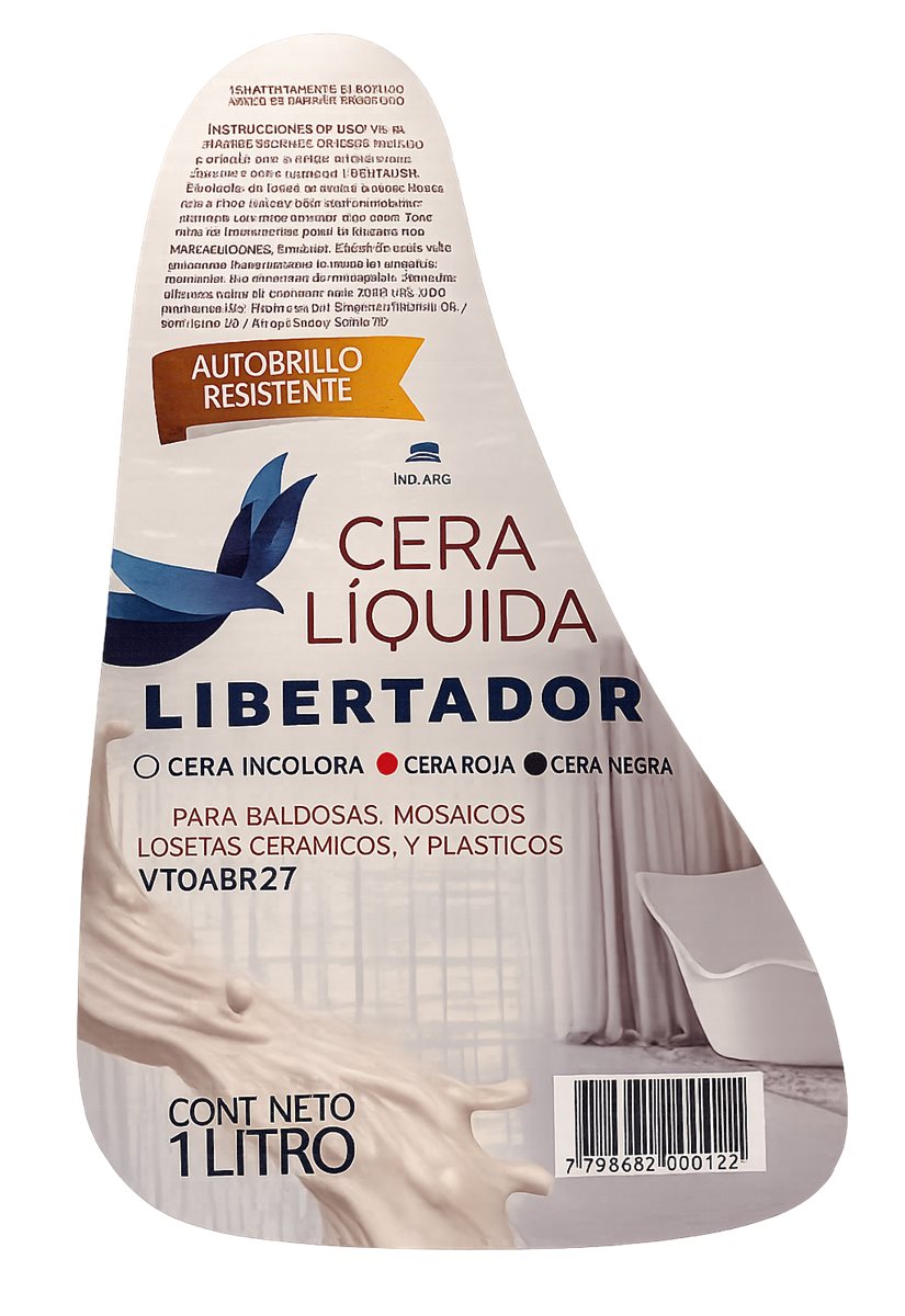 Etiqueta para higiene institucional
